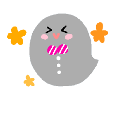 [LINEスタンプ] ちっちゃおばけちゃん