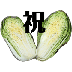 [LINEスタンプ] 白菜ぱっかーん