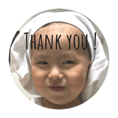 [LINEスタンプ] Happy 3years ！