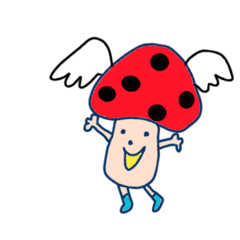 [LINEスタンプ] キノコハッピーデイズ