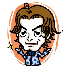 [LINEスタンプ] パーマのブライアン