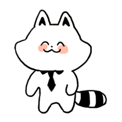 [LINEスタンプ] 会社に通う狸