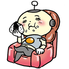 [LINEスタンプ] 量産ロボ トプトプの生活 