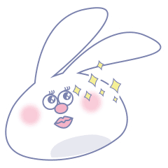 [LINEスタンプ] 動く！ F＆Bunny friends