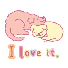 [LINEスタンプ] マイクとミッシェル