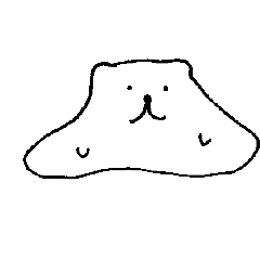 [LINEスタンプ] やわらかいいぬ