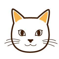 [LINEスタンプ] ネコのスタンプ。英語の挨拶の画像（メイン）