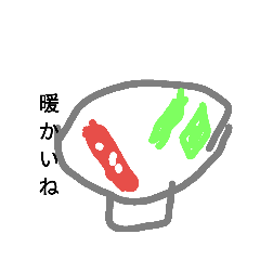 [LINEスタンプ] 食べ者大しゅうごう