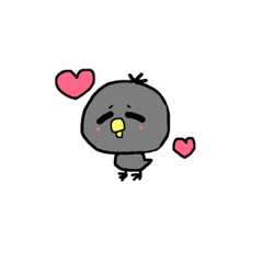 [LINEスタンプ] くろピ 