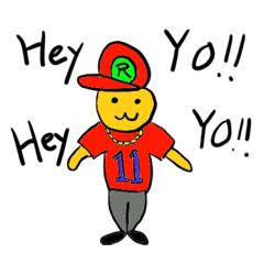 [LINEスタンプ] ラッパーの日常 