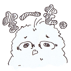 [LINEスタンプ] ふかふかフクロウのまーも。