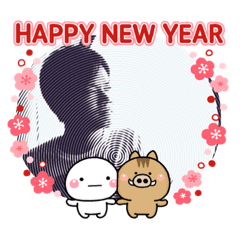 [LINEスタンプ] 明けおめ！2019年のきんたんスタンプ 