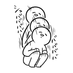 [LINEスタンプ] 何てことない日常会話 