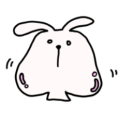 [LINEスタンプ] うさぎで話そう