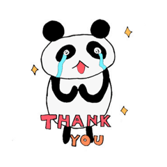[LINEスタンプ] ぽっちゃりパンダ 