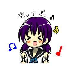 [LINEスタンプ] 女子学生キャラスタンプ 