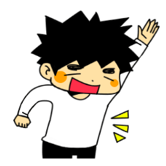 [LINEスタンプ] たれ目くんスタンプ 