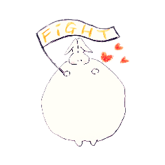[LINEスタンプ] うさうさまふふ(5)
