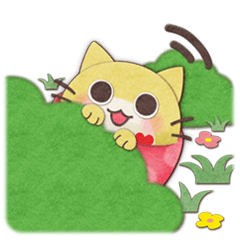[LINEスタンプ] ニャンジェリー スタンプだニャン！
