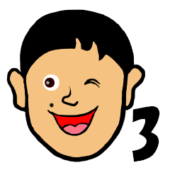 [LINEスタンプ] いたずら小僧ショウタ3