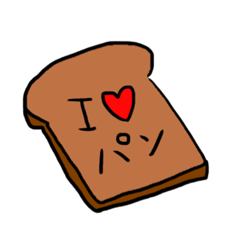 [LINEスタンプ] トースト大好き♡part 2