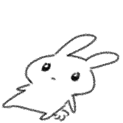 [LINEスタンプ] 辛口うさぎ 