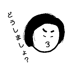 [LINEスタンプ] nanamari 心の声