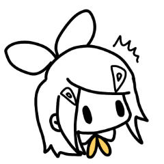 [LINEスタンプ] ちびっこ鏡音リンのゆるい日常