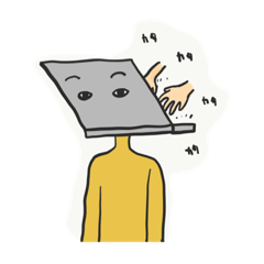 [LINEスタンプ] pcの気持ち