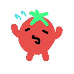 [LINEスタンプ] 表情豊かなトマトちゃんスタンプ 