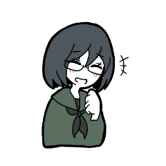 [LINEスタンプ] 千代子少女の日常 