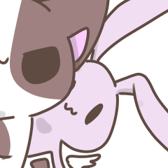 [LINEスタンプ] でびねことてんうさ その2 