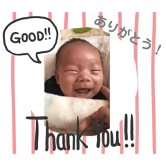 [LINEスタンプ] ちびぼーちゃん( ・∇・) 
