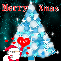 [LINEスタンプ] 素敵なクリスマスを☆MerryXmasの画像（メイン）