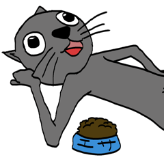 [LINEスタンプ] 家の猫が変なんです。