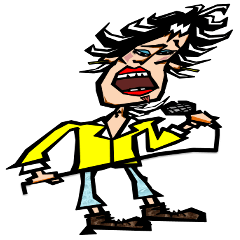 [LINEスタンプ] ロックンロール兄さん