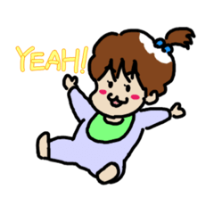 [LINEスタンプ] ぷにふわちゃんの日常 
