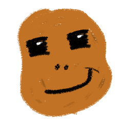 [LINEスタンプ] 表情で言うポタトさんの一日 