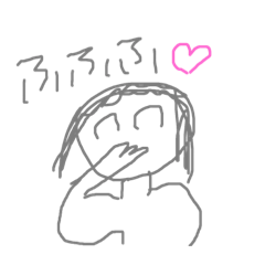 なっちゃま落書きスタンプ