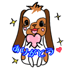 [LINEスタンプ] たれみみうさぎのもも パート2