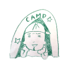 [LINEスタンプ] 俺のキャンプ
