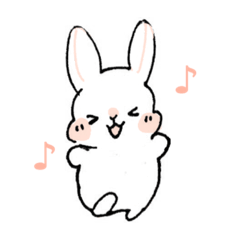 [LINEスタンプ] くつろぎうさぎ2