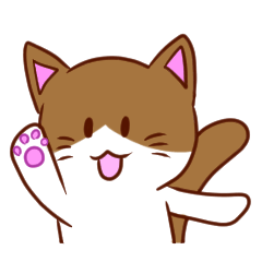 [LINEスタンプ] はちわれもようのはっち 