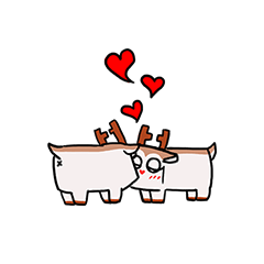 [LINEスタンプ] ルドルフ ルー 