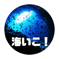 [LINEスタンプ] 海へお誘いスタンプ 