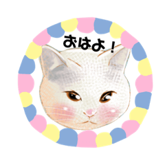 [LINEスタンプ] 猫ちゃん言葉あそび 