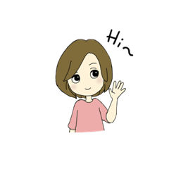 [LINEスタンプ] littleGirl's life