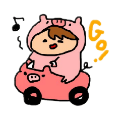 [LINEスタンプ] ぴっぐぶた子のスタンプ