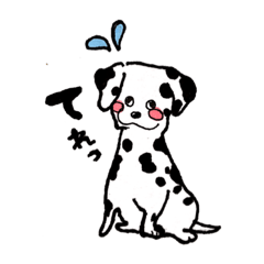 [LINEスタンプ] だるめしあんの日常