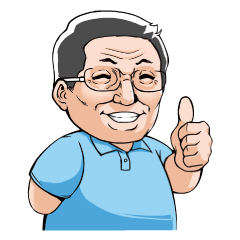 [LINEスタンプ] 株式会社ダイセン かいちょうくん 